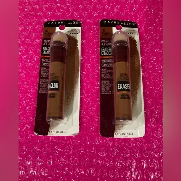 💫 2x Maybelline ERASER INSTANT AGE REWIND Multi-use CONCEALER; Mahogany 147 - Picture 1 of 15